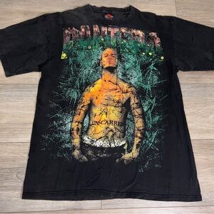 Vintage Y2K PANTERA Import Unscarred Double-sided Band Tee Shirt Size MEDIUM